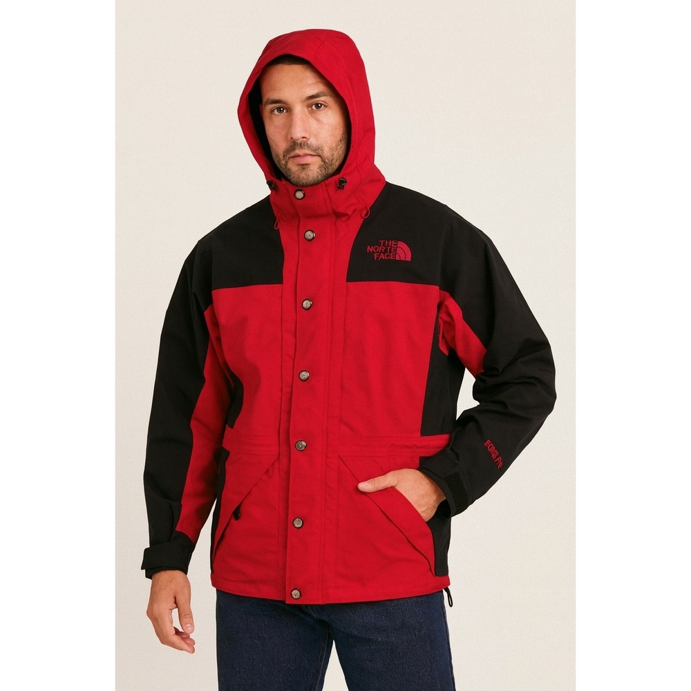 The North Face RTG logo Red and Black vintage fall 1996 Ski Jacket - RARE
